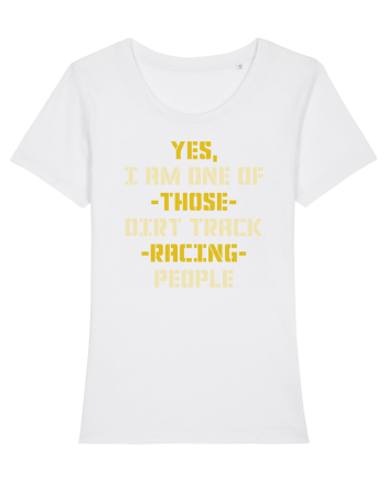 DIRT TRACK RACING White