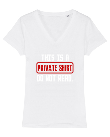 PRIVATE SHIRT White
