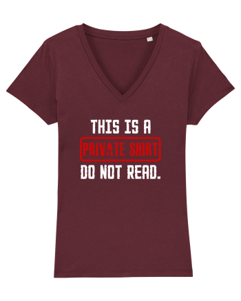 PRIVATE SHIRT Burgundy