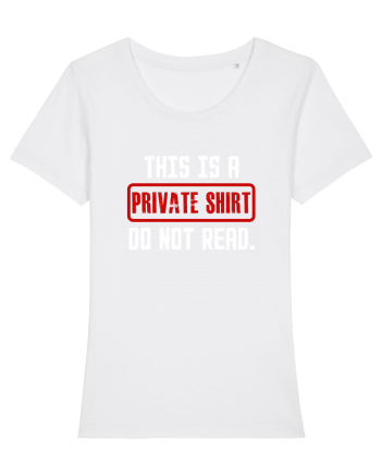 PRIVATE SHIRT White