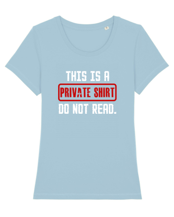 PRIVATE SHIRT Sky Blue