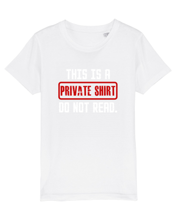 PRIVATE SHIRT White