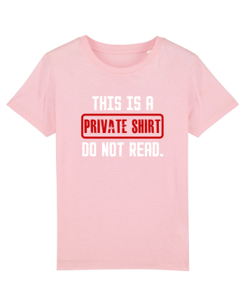 PRIVATE SHIRT Cotton Pink