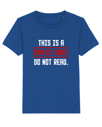 PRIVATE SHIRT Majorelle Blue