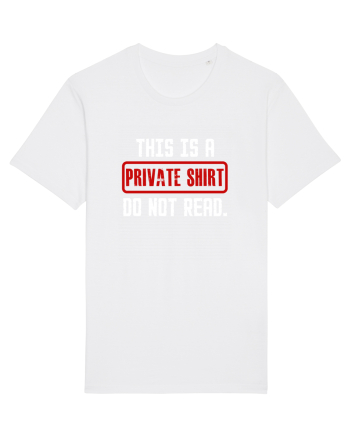PRIVATE SHIRT White