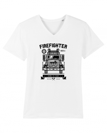 Firefighter Rescue Squad Black White