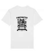 Firefighter Rescue Squad Black Tricou mânecă scurtă Unisex Rocker