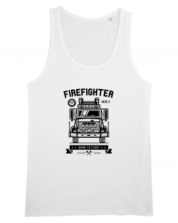 Firefighter Rescue Squad Black White