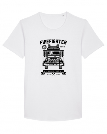 Firefighter Rescue Squad Black White