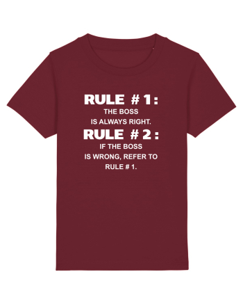BOSS Burgundy