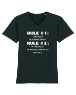 PILOT Tricou mânecă scurtă guler V Bărbat Presenter