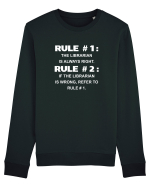 LIBRARIAN Bluză mânecă lungă Unisex Rise