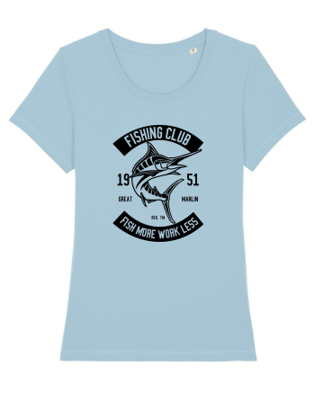 Fishing Club Black Sky Blue