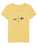 Awesome Tricou mânecă scurtă guler larg fitted Damă Expresser