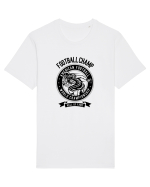 American Football Black Tricou mânecă scurtă Unisex Rocker