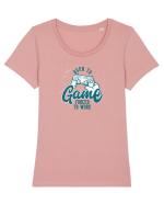 Born To Game Tricou mânecă scurtă guler larg fitted Damă Expresser