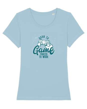 Born To Game Sky Blue