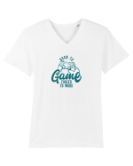 Born To Game Tricou mânecă scurtă guler V Bărbat Presenter