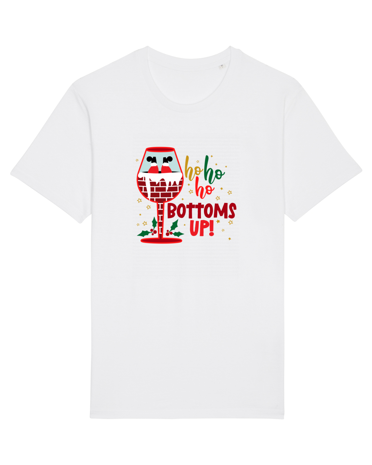 Tricou mânecă scurtă Unisex Rocker White