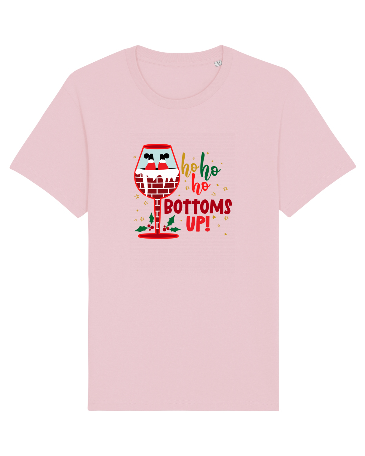 Tricou mânecă scurtă Unisex Rocker Cotton Pink
