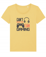 Can't Hear You I'm Gaming Tricou mânecă scurtă guler larg fitted Damă Expresser