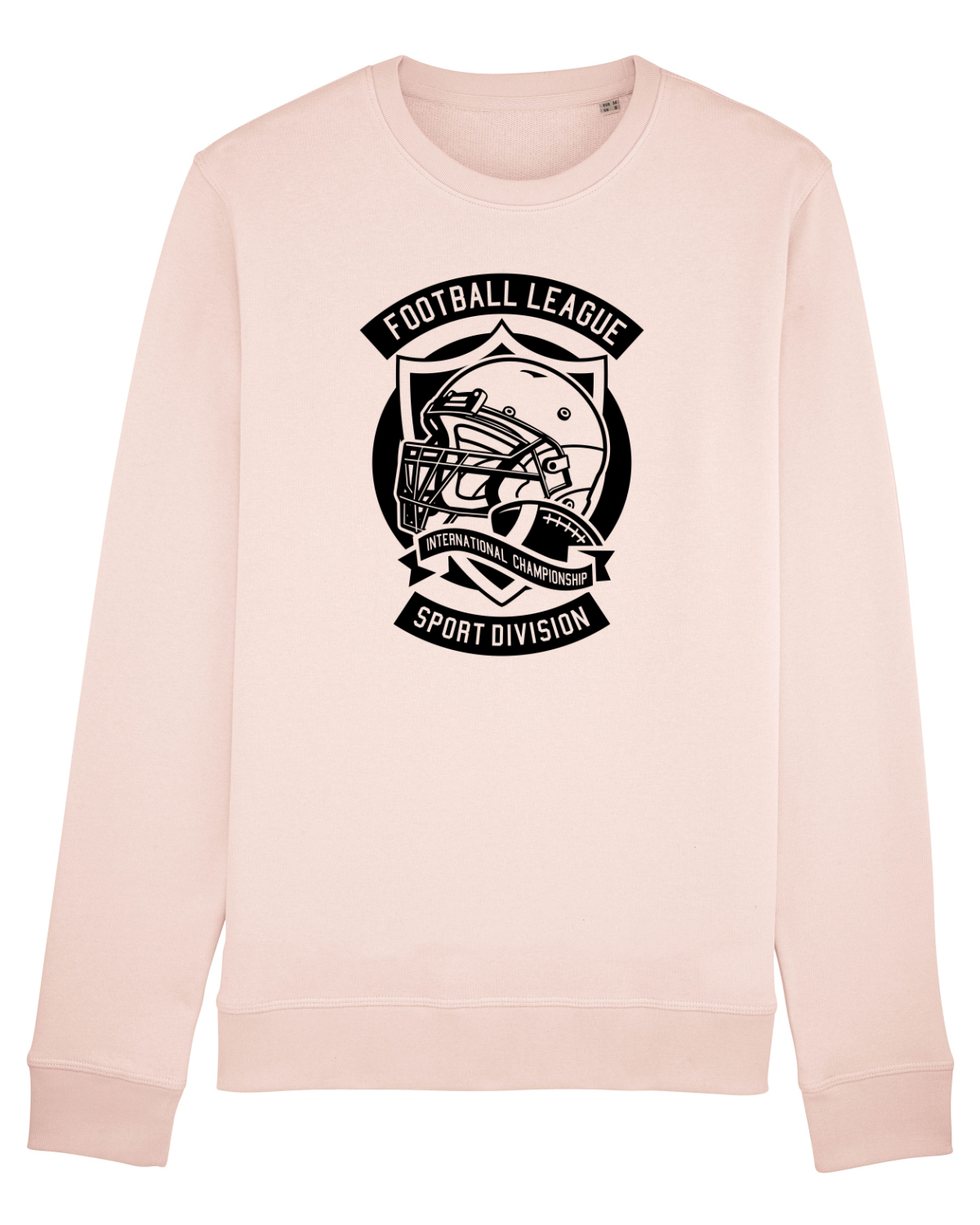 Bluză mânecă lungă Unisex Rise Candy Pink
