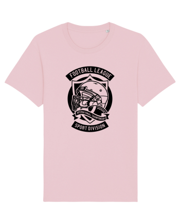 American Football Sport Black Cotton Pink