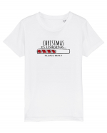 Christmas Is Loading Tricou mânecă scurtă  Copii Mini Creator