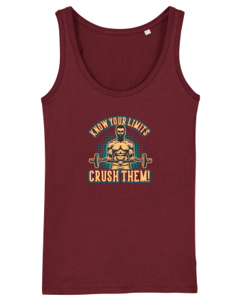 Crush Your Limits Burgundy