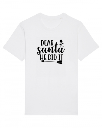 Dear Santa He Did It White