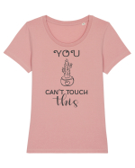 Can't Touch This Tricou mânecă scurtă guler larg fitted Damă Expresser