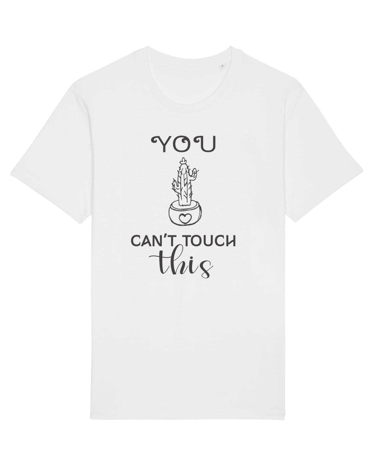 Tricou mânecă scurtă Unisex Rocker White