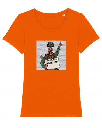 Fearless Warriors Bright Orange