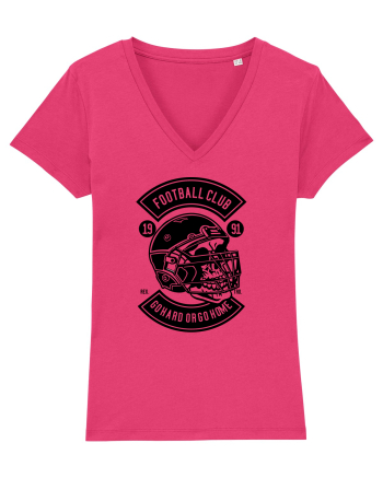 American Football Skull Black Raspberry