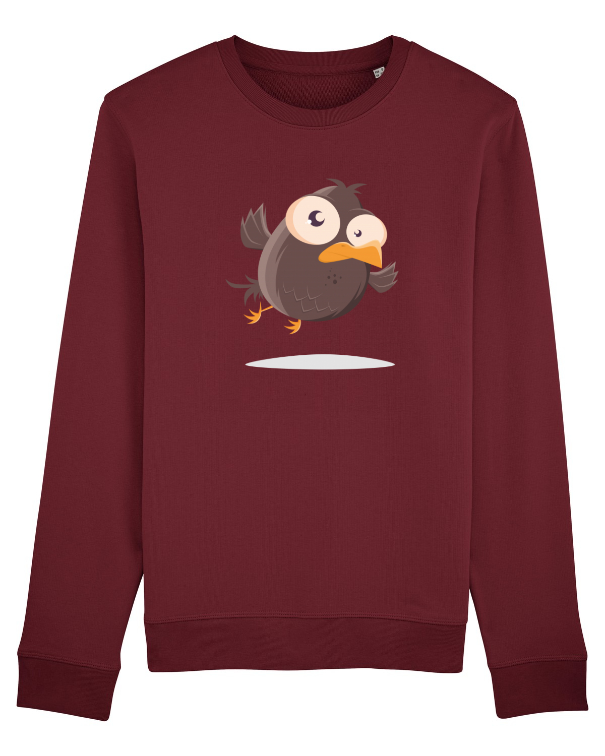 Bluză mânecă lungă Unisex Rise Burgundy