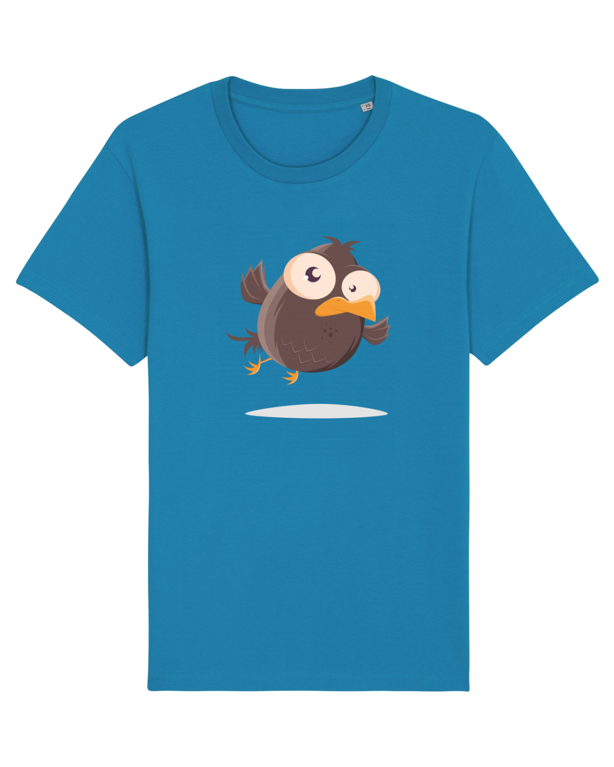 Tricou mânecă scurtă Unisex Rocker Azur