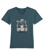 Happy New Year Tricou mânecă scurtă guler V Bărbat Presenter