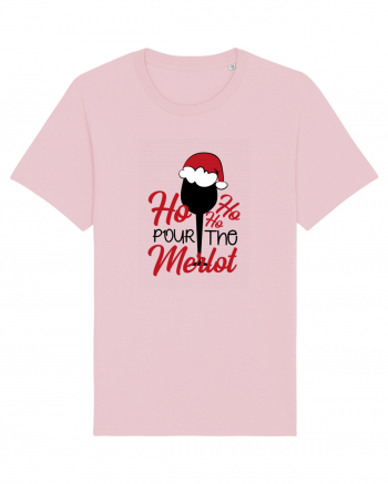 Ho Ho Ho Pour The Merlot Cotton Pink