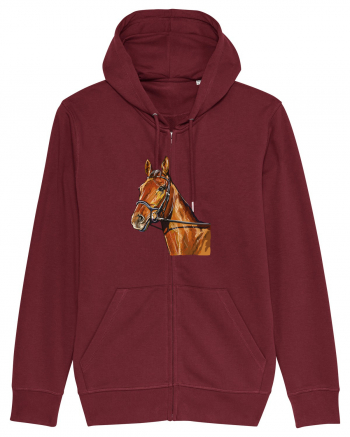 Horse Burgundy