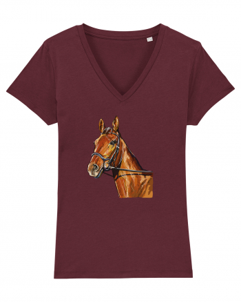 Horse Burgundy