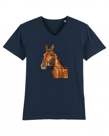 Horse French Navy