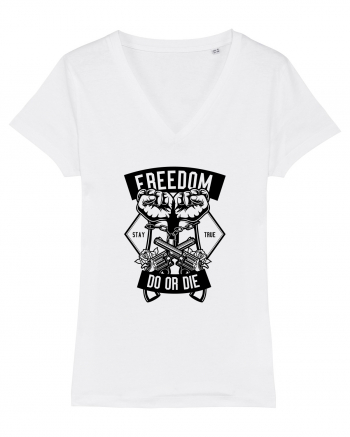 Freedom or Die Black White