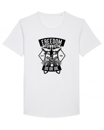 Freedom or Die Black White