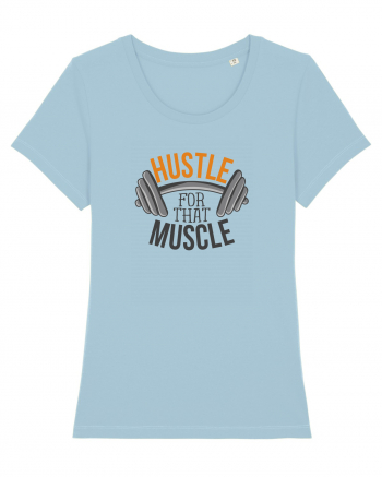 Hustle For That Muscle Sky Blue