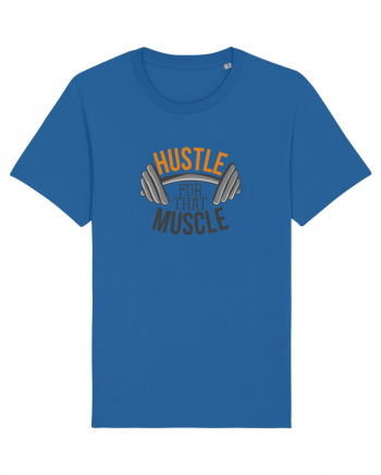 Hustle For That Muscle Royal Blue