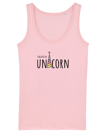 I Believe In Unicorn Cotton Pink