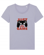 Just One More Game Tricou mânecă scurtă guler larg fitted Damă Expresser