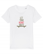 Let Your Heart Skate Tricou mânecă scurtă  Copii Mini Creator