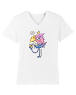 Like A Bird Tricou mânecă scurtă guler V Bărbat Presenter