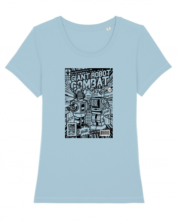 Giant Robot Combat Black Sky Blue